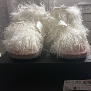 Like New UGG Classic Mini Mongolian Boots